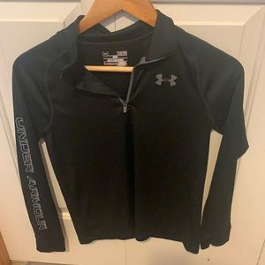 Youth Under Armour Quarter-Zip Pull Over Youth L
